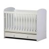 Бебешка кошара Dizain Baby Калина 60/120 подвижна решетка Бял
