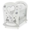 Бебешко легло Italbaby DOLCI COCCOLE Осн. цвят бял + декорация Grey