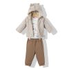 Бебешки комплект Bebetto Bear Friend 3 части, 3-36 м., K3599