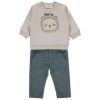 Бебешки комплект Bebetto Chic Day, Бежов, 2 ч., 6-36м., K4633