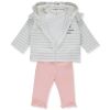 Бебешки комплект Bebetto COMFORT DAY, Екрю, 3 ч., 6-36м., K4322