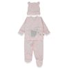 Бебешки комплект Bebetto Organic Sleepy Sheepy, 3ч., 0-3 м., Z1072