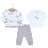 Бебешки комплект Сiccim Baby Корона, бежов, 3 части, 0-9м. U4858