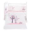 Бебешки спален комплект Kikka Boo Pink Bunny, 2 части, 70х140 см.
