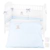 Бебешки спален комплект Kikka Boo Dream Big с бродерия и обиколник, 2 части, 60 х 120 см.