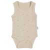 Бебешко боди потник Bebetto Dream Big, Бежов, 0-12 м., T3860