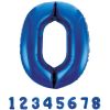 Фолиев балон за рожден ден Unique Blue