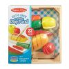 Детски дървен комплект за рязане Melissa and Doug Плодове 94041