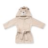 Детски халат с качулка Bebetto HAPPY LION, Бежов, 1-5 години, H990