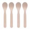 Детски комплект лъжици за хранене Lassig Powder Pink, 4 броя
