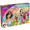 Детски пъзел Lisciani Disney Princess, двулицев за оцветяване 24 части