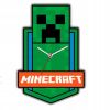 Детски стенен часовник Kids Licensing Minecraft Creeper