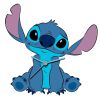 Детски стенен часовник Kids Licensing Stitch XL