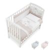 Бебешко легло Italbaby B.SIDE BABY RE Бял, с матрак и спален комплект, с подвижна решетка