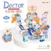 Докторски комплект в куфар-цвете Raya Toys Doctor playing house, 40 части