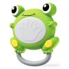 Музикална играчка барабанче Raya Toys Жаба, с музика и светлини