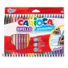 Двувърхи флумастери CARIOCA Birello, 24 цвята