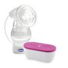 Електрическа помпа за кърма Chicco Travel Pink, преносима