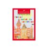 Гланцово блокче Faber-Castell A4 10 цвята 10 листа