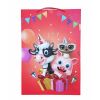 Хартиена торбичка за подарък Raya Toys Животни, 72 см.