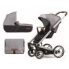 Бебешка количка Mutsy i2 Urban Nomad Standard 2 в 1 и чанта Urban Nomad White&Blue
