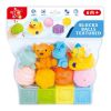 Играчки за баня Raya Toys Blocks Balls Textured, 12 броя