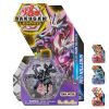 Игрален комплект Spin Master Bakugan Legends Platinum Series S5, True Metal, бакуган топче, карти и баку ядра