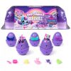 Игрален комплект Spin Master Hatchimals Alive Neon Rainbow Cartoon, сет с 5 фигури и 11 аксесоара