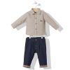 Детски комплект Bebetto Always Cool риза и панталон, 3-36 м., K3496