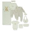 Комплект за изписване Bebetto Organic Cute Bear, Бежов, 10ч., 0-3 м., Z1036