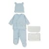 Комплект за изписване на недоносени Bebetto Organic Sleepy Sheepy, 5ч., 0-1 м., Z1074