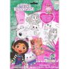 Комплект за оцветяване Kids Licensing Gabby's Dollhouse, с моливи и стикери