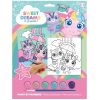 Комплект за оцветяване по номера Kids Licensing Sweet Dreams, с водни бои