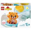 Конструктор Lego Duplo Забавления в банята-плаваща червена панда 10964