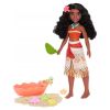 Кукла Mattel Disney Princess Vaiana, с домашен любимец, 27 см.