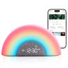 Музикална лампа с бял шум за бебета Momcozy Rainbow 7 режима, 34 мелодии, управление с мобилно приложение