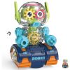 Музикална играчка Raya Toys Gear Gear Robot, със светлини