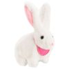 Музикална плюшена играчка Raya Toys Ходещо зайче със светещи уши