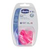 Залъгалка CHICCO Physio Soft силикон 6-12м, 1 бр момиче