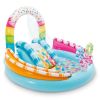 Надуваем център за игра с пързалка INTEX Candy Zone
