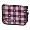 Несесер за училище St. Majewski St. Right Pink Checkered, единичен, празен