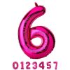 Фолиев балон за рожден ден Unique Pink