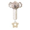 Плюшена дрънкалка Babyono Писукаща с гризалка, Koala Coco 1633