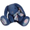 Плюшена играчка Doudou Copains Calins заек тъмносин 20 см, HO3193