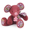 Плюшена играчка Doudou Copains Calins мишка теракотен цвят 20 см, HO3193