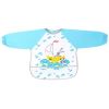 Престилка дълъг ръкав животни Babyono 837