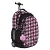 Раница за училище тролей St. Majewski St. Right Pink Checkered, 44 см