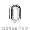Фолиев балон за рожден ден Unique Silver