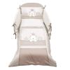 Спален комплект Italbaby BABY RE Pony 4ч. 70х130 Dove grey с обиколник