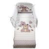 Спален комплект Italbaby KUKU Pony 4ч. 70х130 Dove Grey с обиколник
